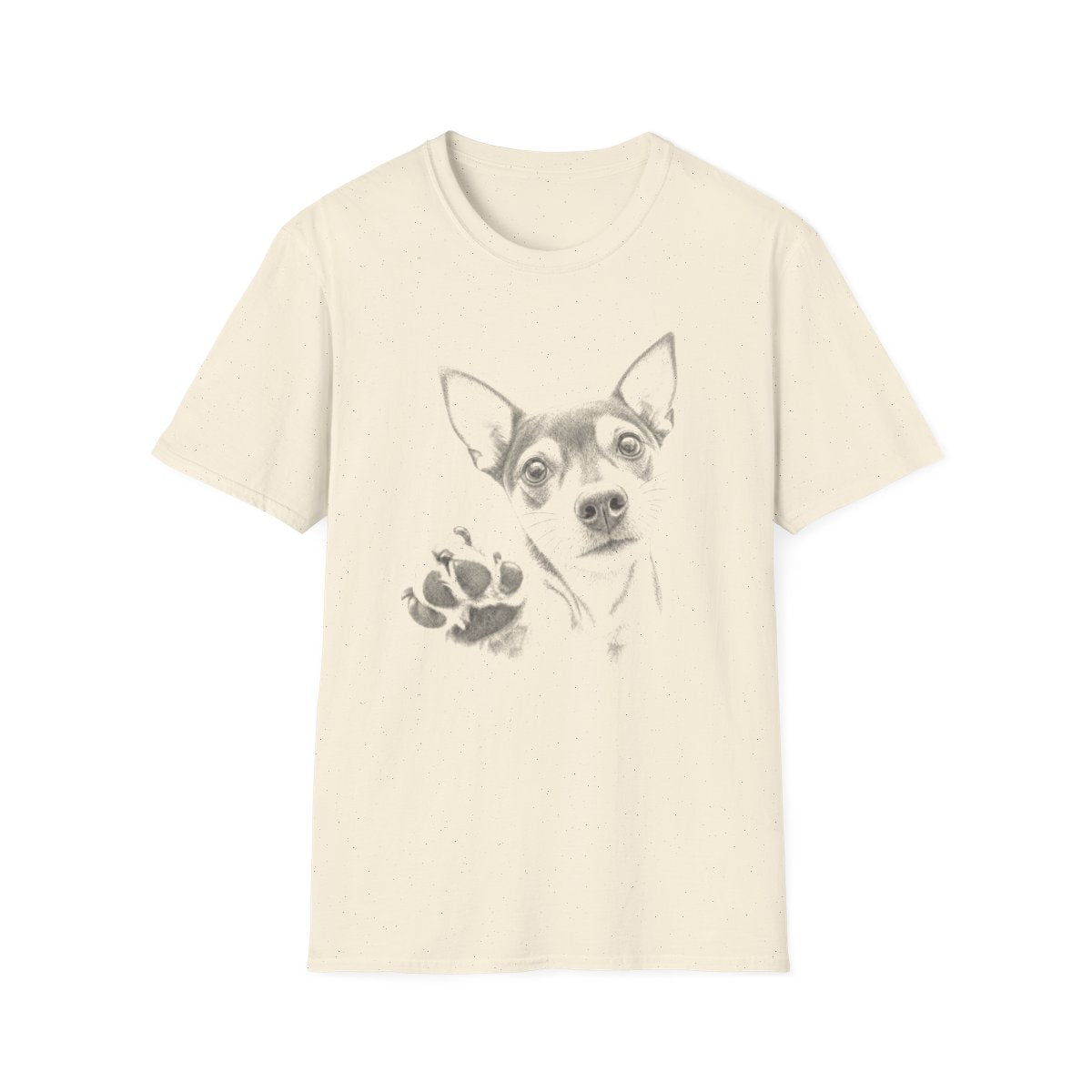 Paw Reach Rat Terrier Tee