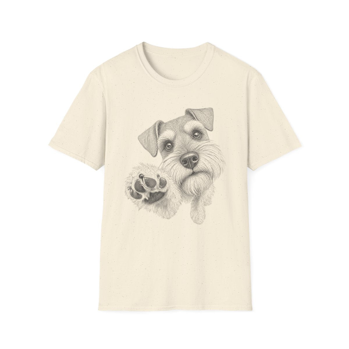 Paw Reach Schnauzer Tee