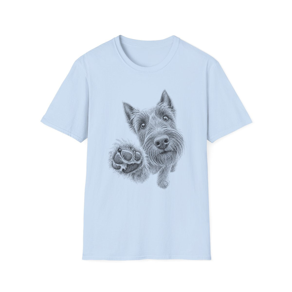 Paw Reach Scottish Terrier Tee