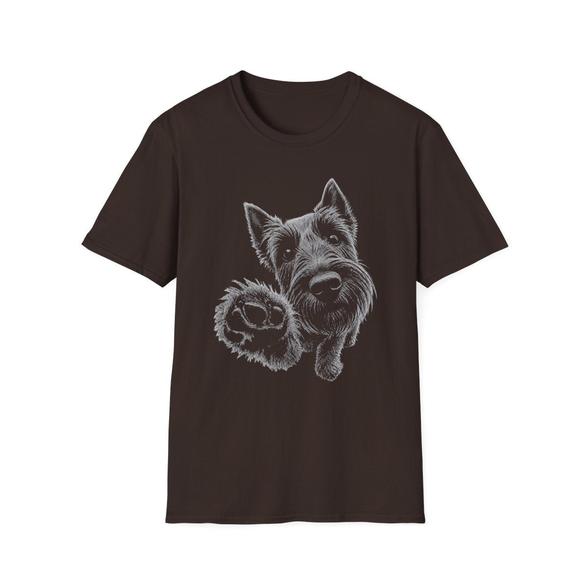 Paw Reach Scottish Terrier Tee