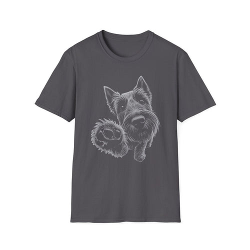 Paw Reach Scottish Terrier Tee