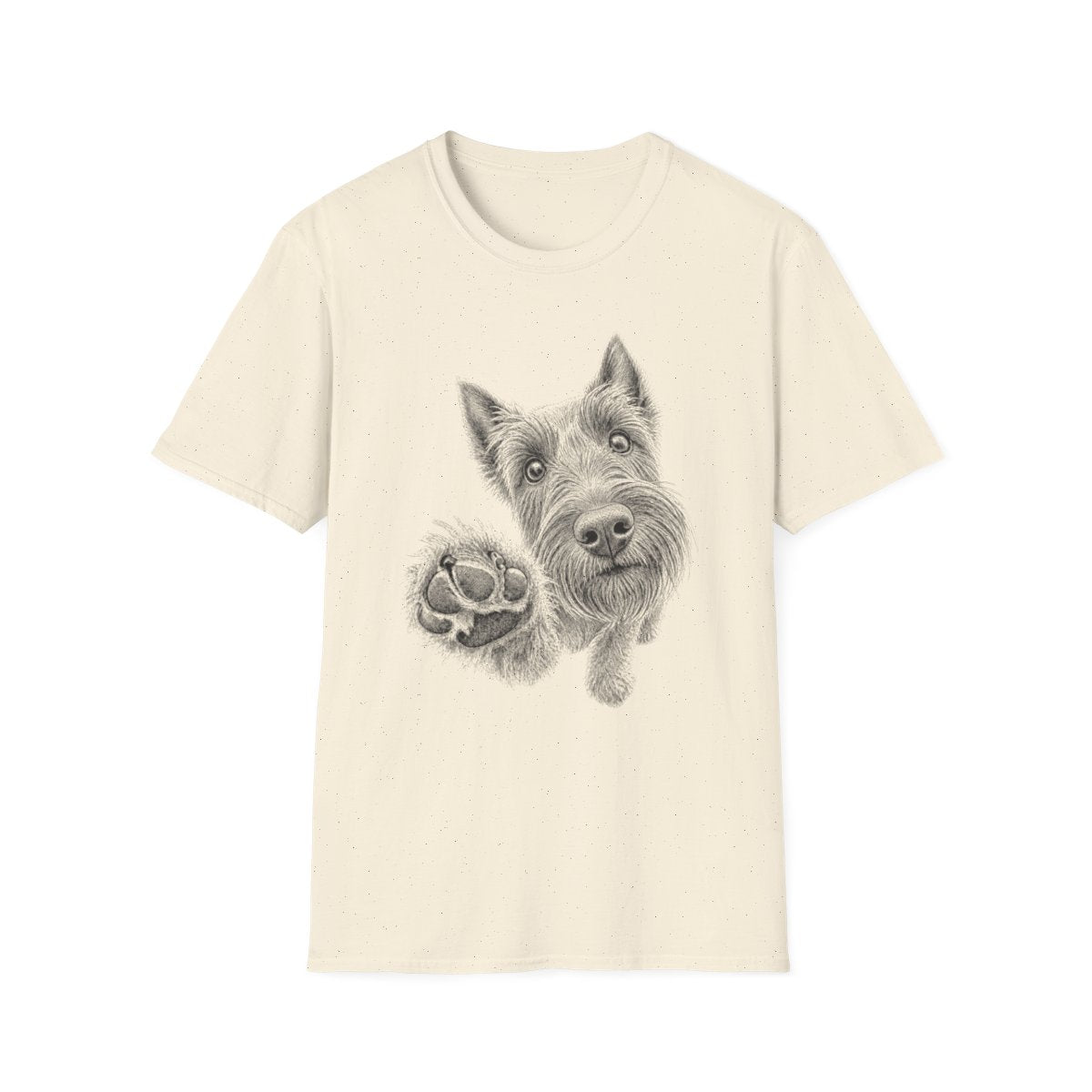 Paw Reach Scottish Terrier Tee