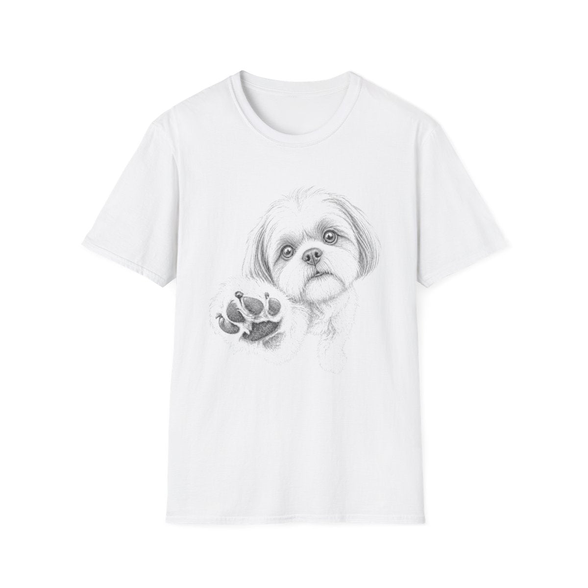 Paw Reach Shih Tzu Tee