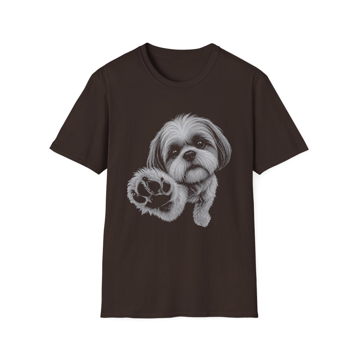 Paw Reach Shih Tzu Tee
