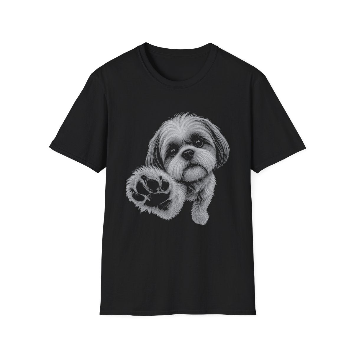 Paw Reach Shih Tzu Tee