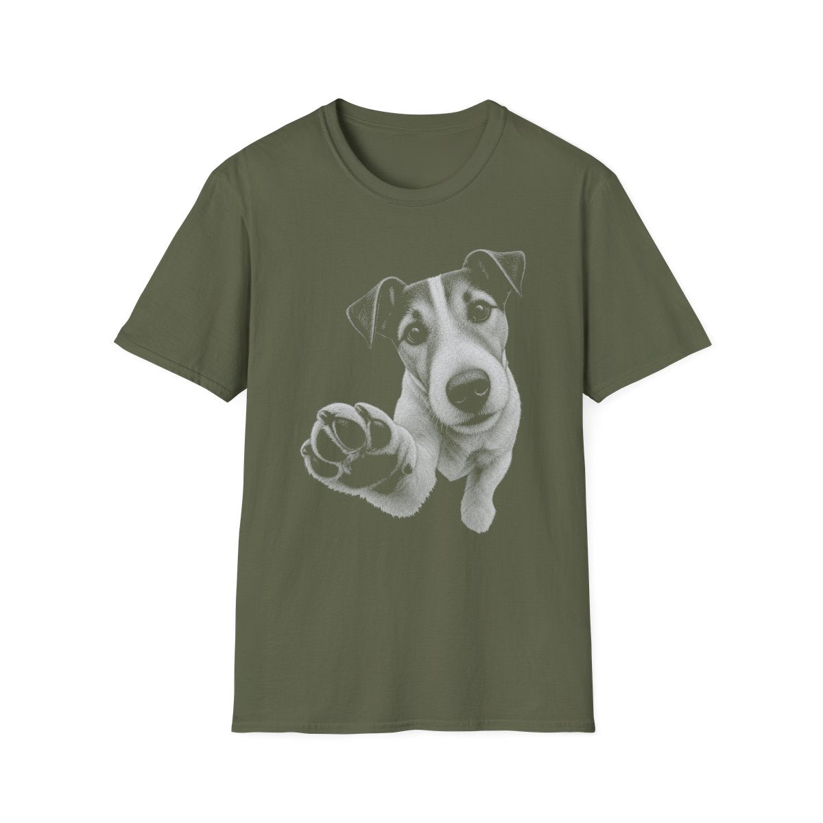 Paw Reach Smooth Fox Terrier Tee