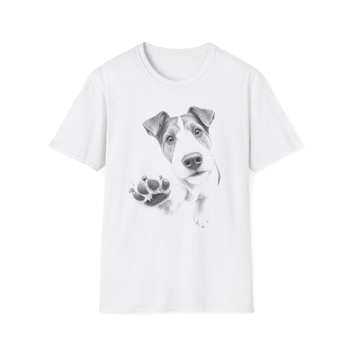 Paw Reach Smooth Fox Terrier Tee