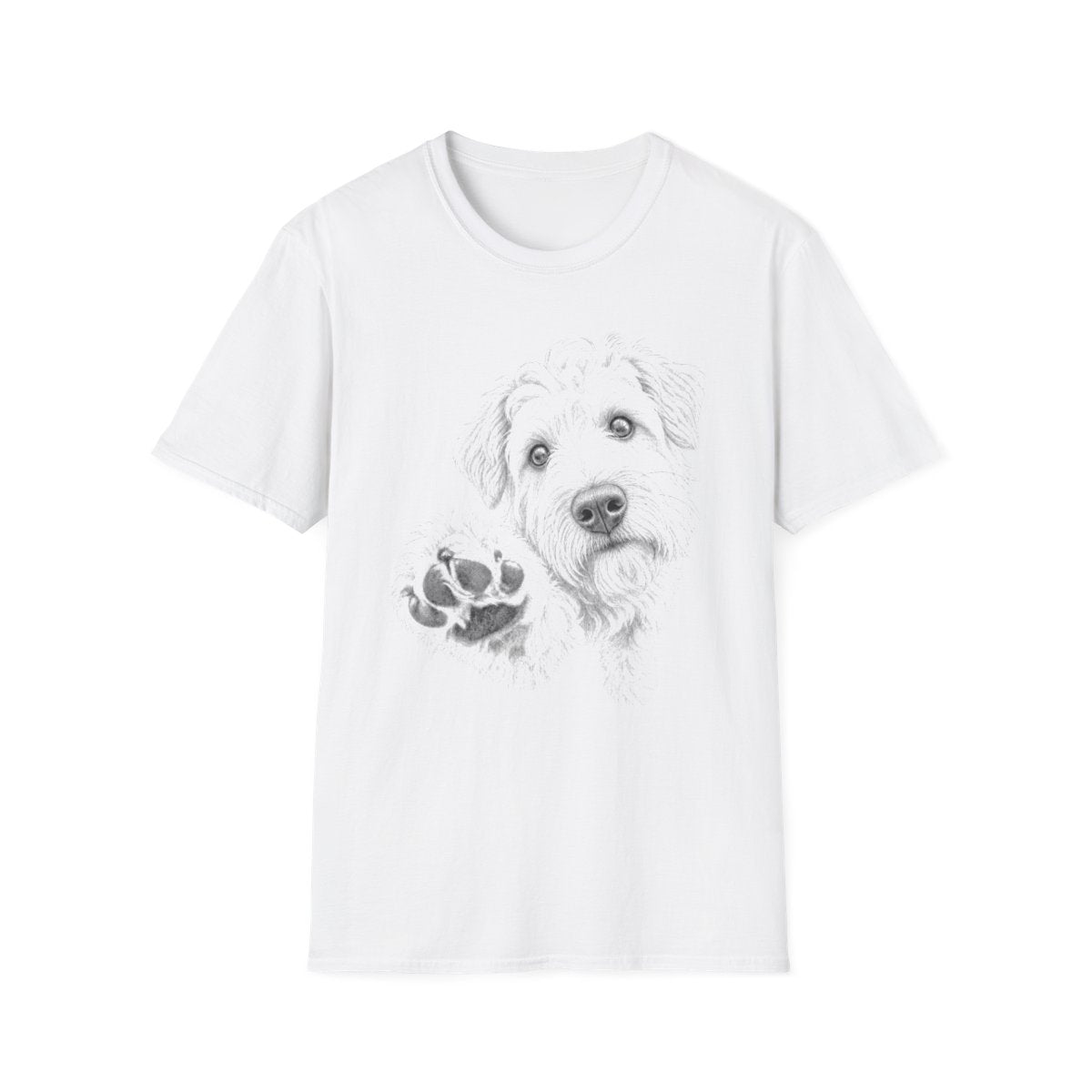 Paw Reach Soft Coated Wheaten Terrier Tee