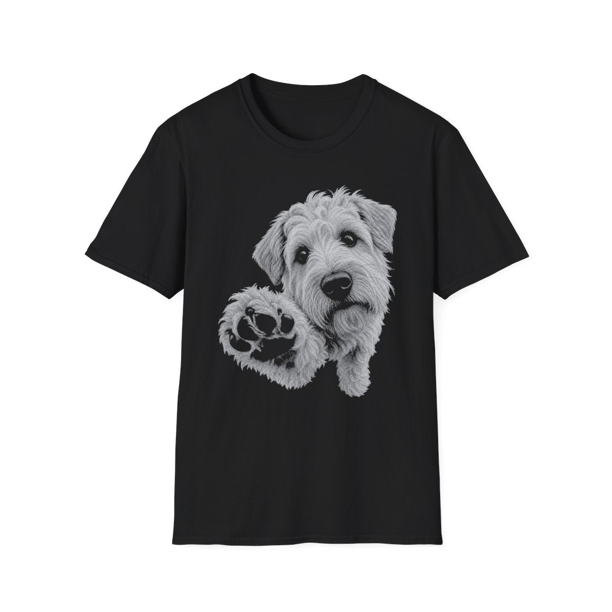Paw Reach Soft Coated Wheaten Terrier Tee