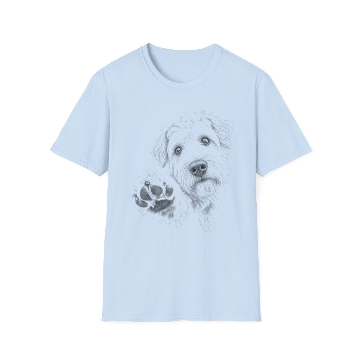 Paw Reach Soft Coated Wheaten Terrier Tee