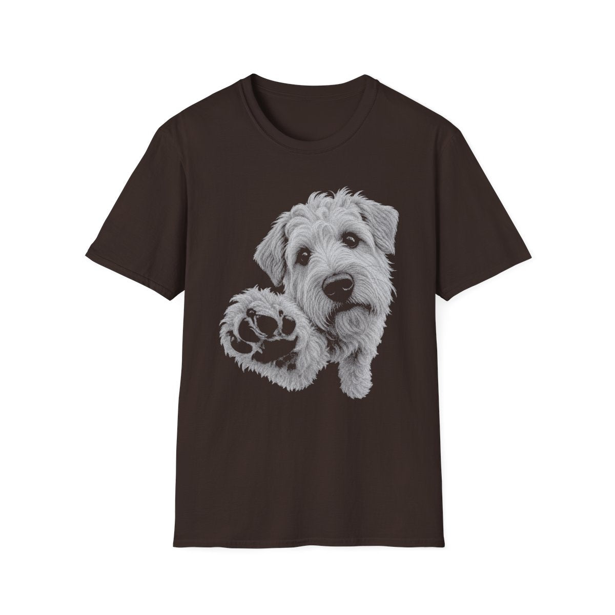 Paw Reach Soft Coated Wheaten Terrier Tee