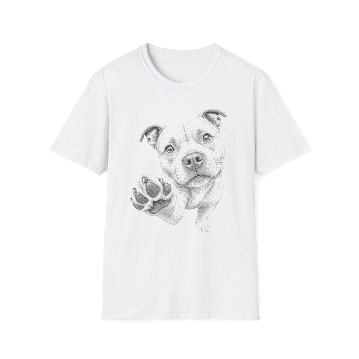 Paw Reach Staffordshire Bull Terrier Tee