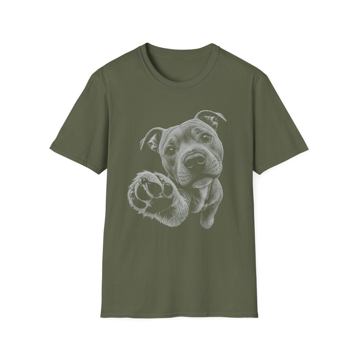 Paw Reach Staffordshire Bull Terrier Tee