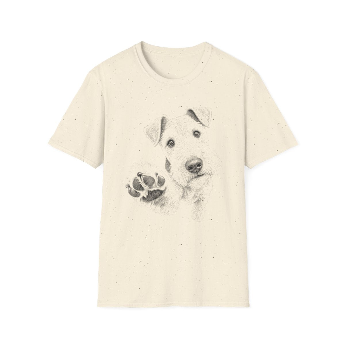 Paw Reach Wire Fox Terrier Tee