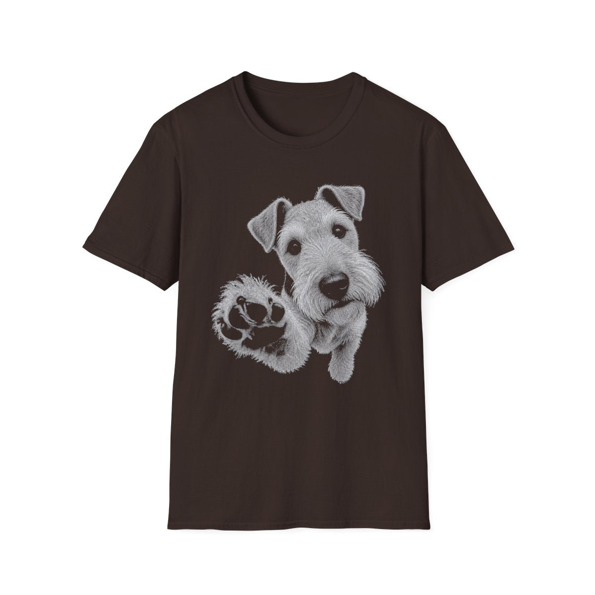 Paw Reach Wire Fox Terrier Tee