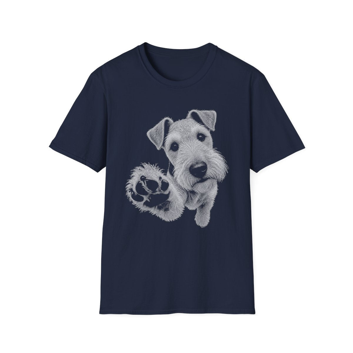 Paw Reach Wire Fox Terrier Tee