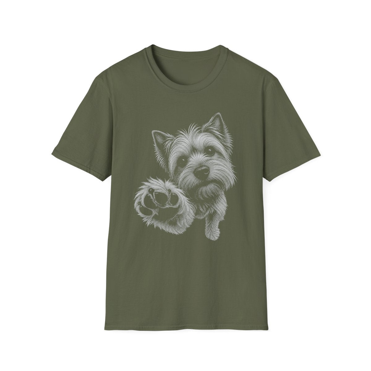 Paw Reach Yorkshire Terrier Tee