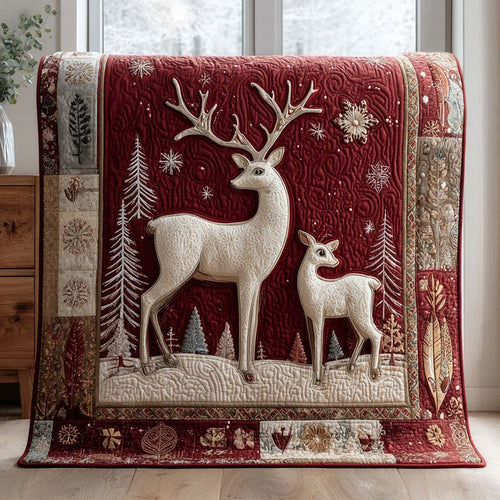 Peace Forest Quilt Blanket