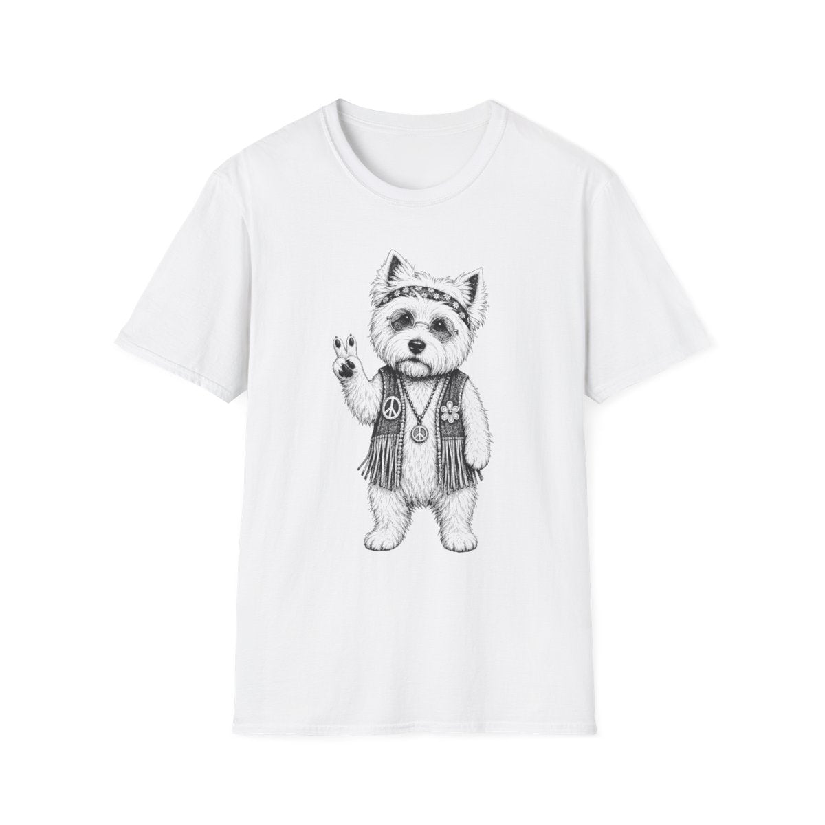 Peace Out Westie Tee