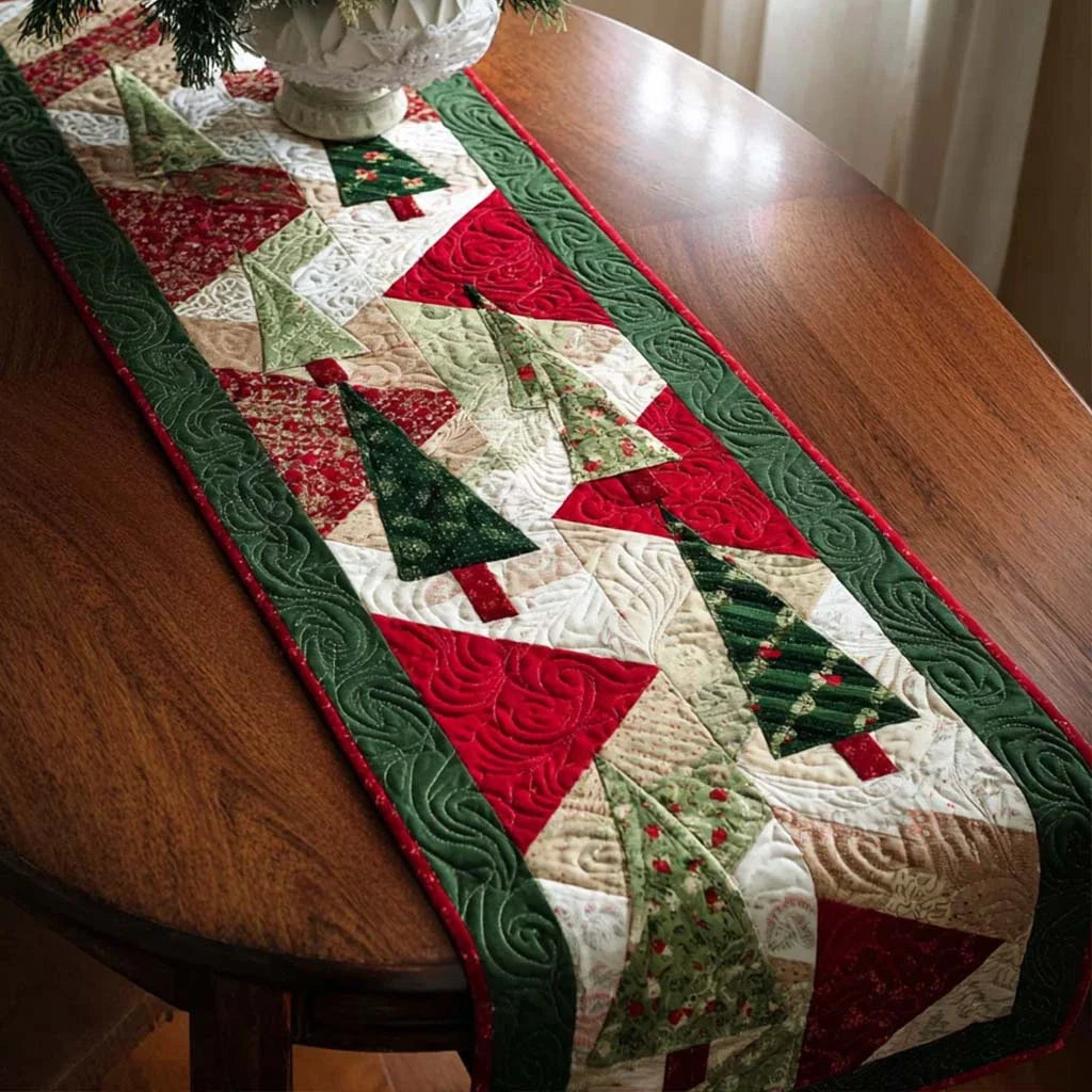 Peace Shine Quilted Table Runner