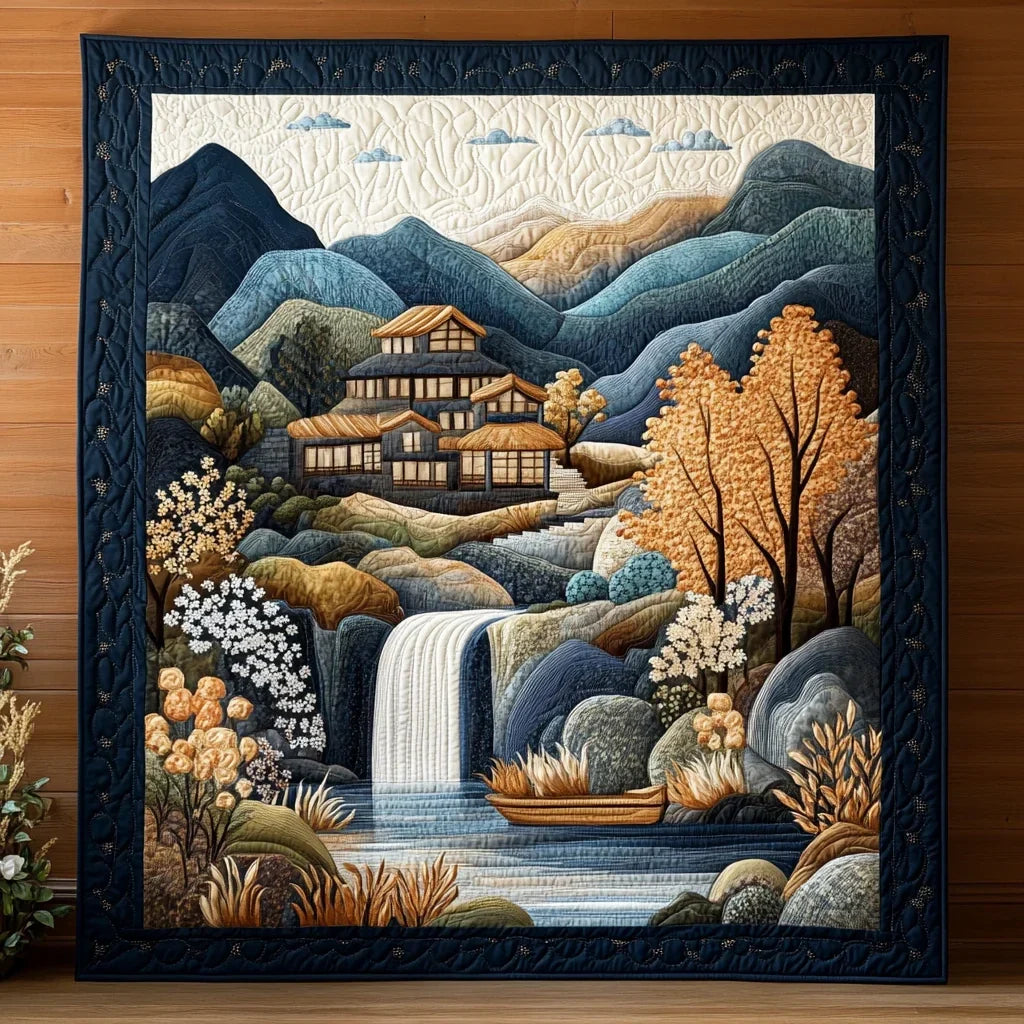 Peaceful Valley Quilt Blanket