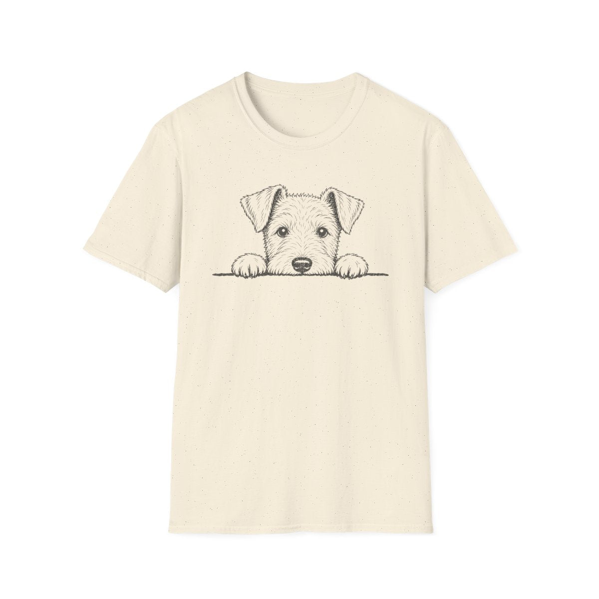 Peekaboo Airedale Terrier Tee