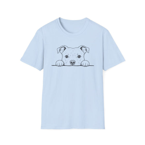 Peekaboo American Pit Bull Terrier Tee