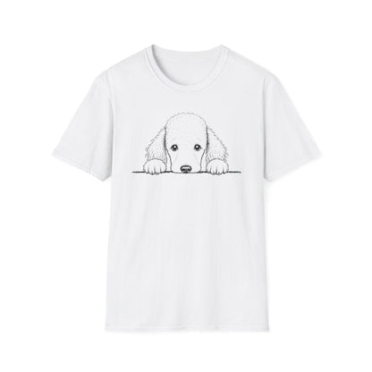 Peekaboo Bedlington Terrier Tee