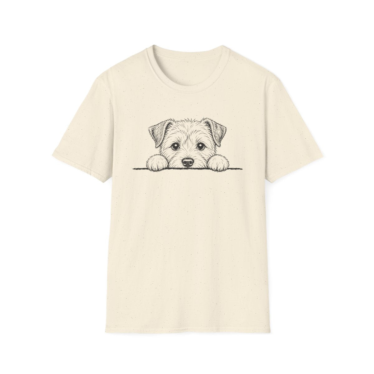 Peekaboo Border Terrier Tee