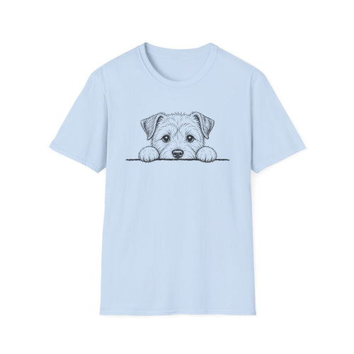 Peekaboo Border Terrier Tee