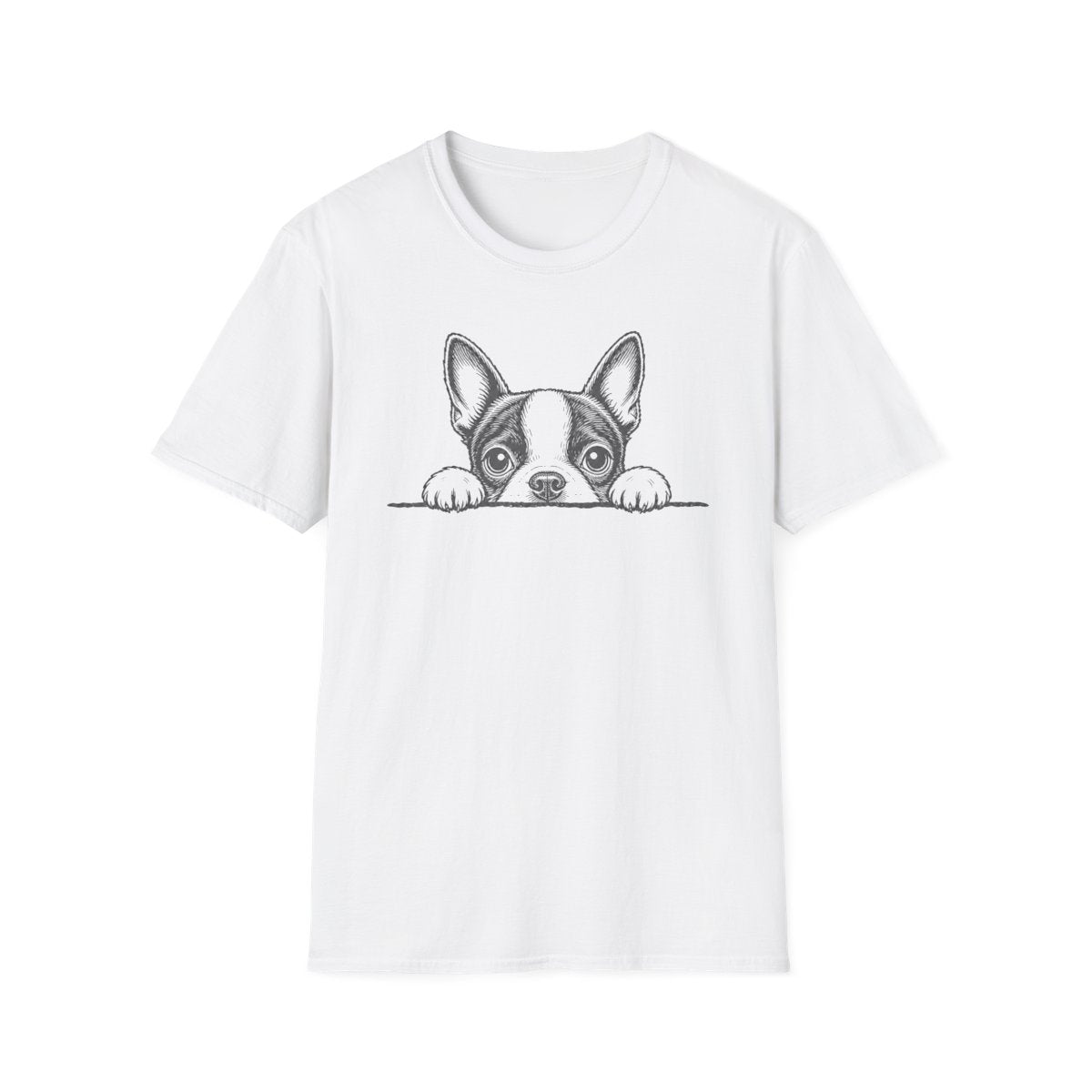 Peekaboo Boston Terrier Tee