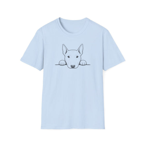 Peekaboo Bull Terrier Tee