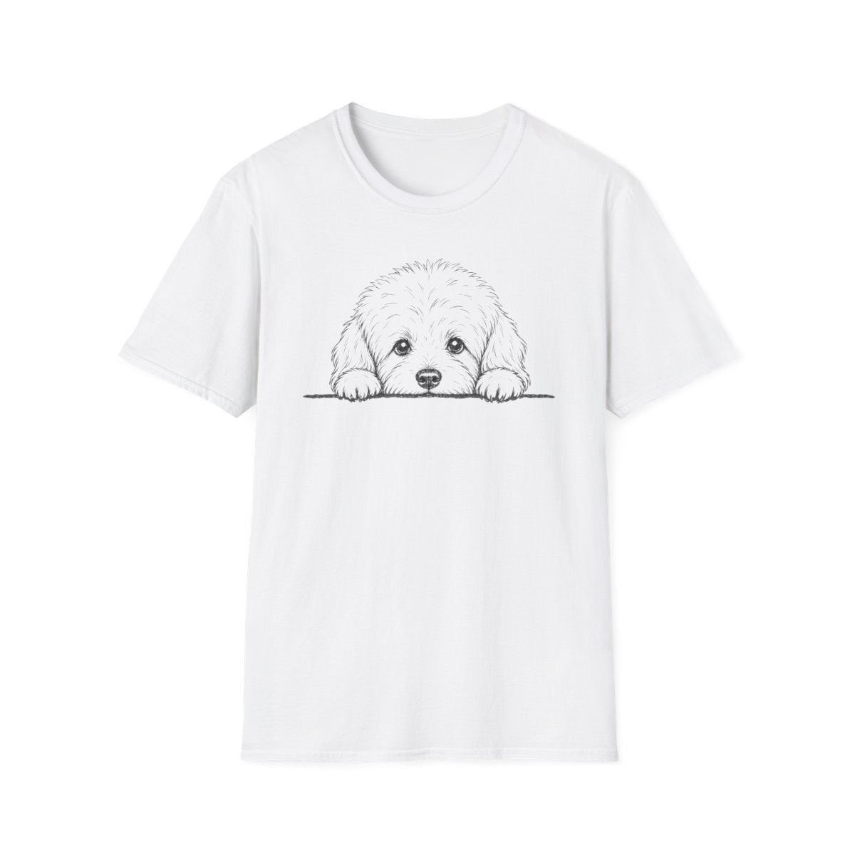 Peekaboo Dandie Dinmont Terrier Tee