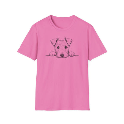 Peekaboo Irish Terrier Tee