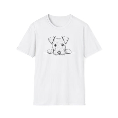 Peekaboo Irish Terrier Tee