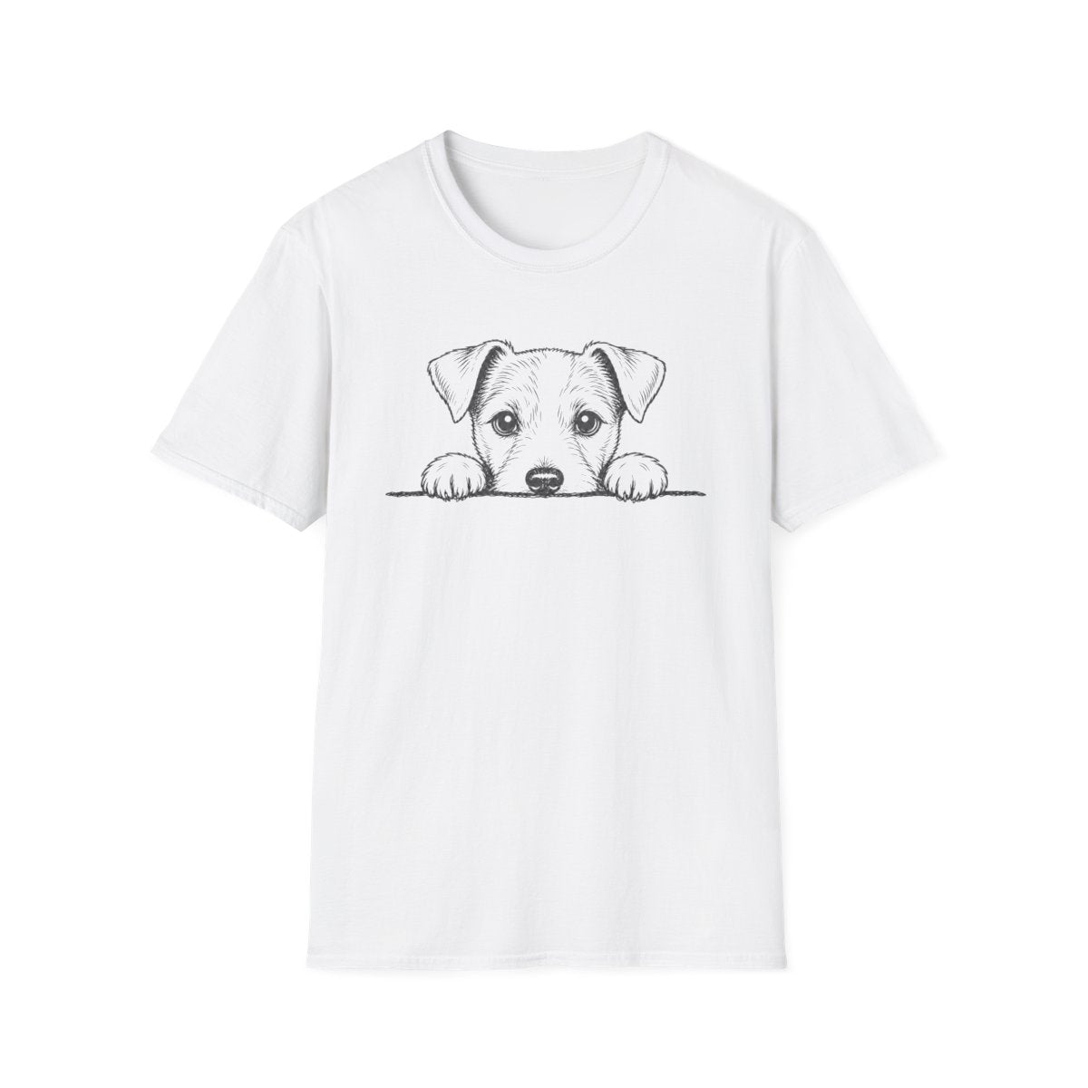 Peekaboo Jack Russell Terrier Tee