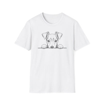 Peekaboo Manchester Terrier Tee