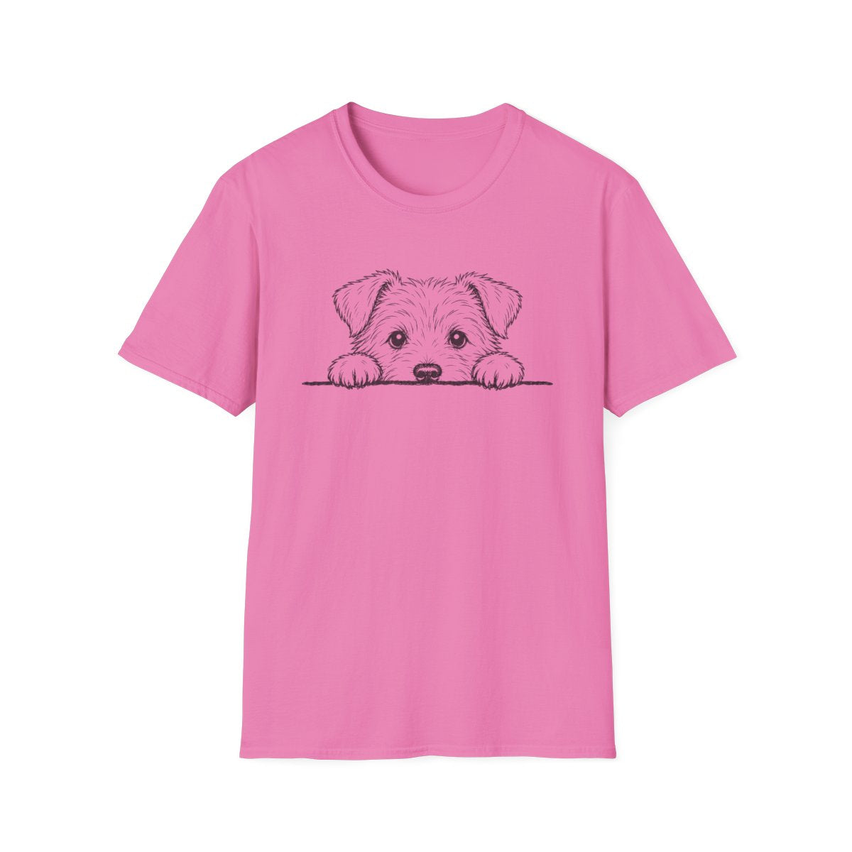 Peekaboo Norfolk Terrier Tee