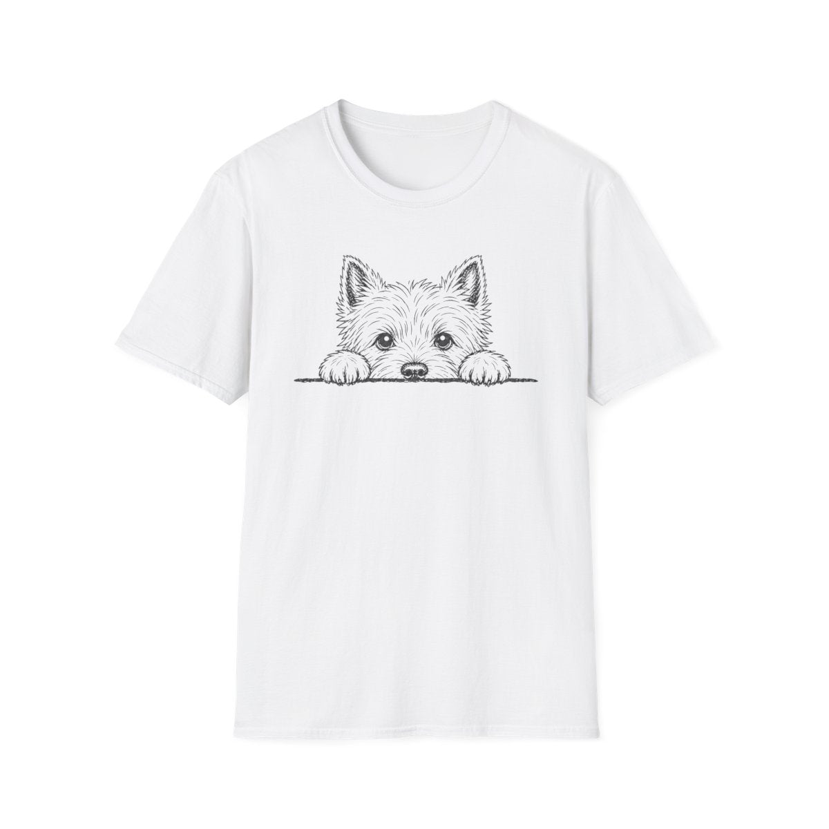 Peekaboo Norwich Terrier Tee