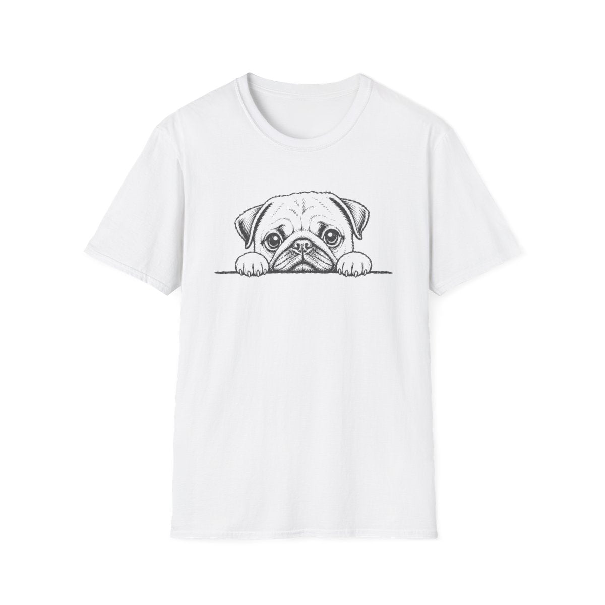 Peekaboo Pug Tee