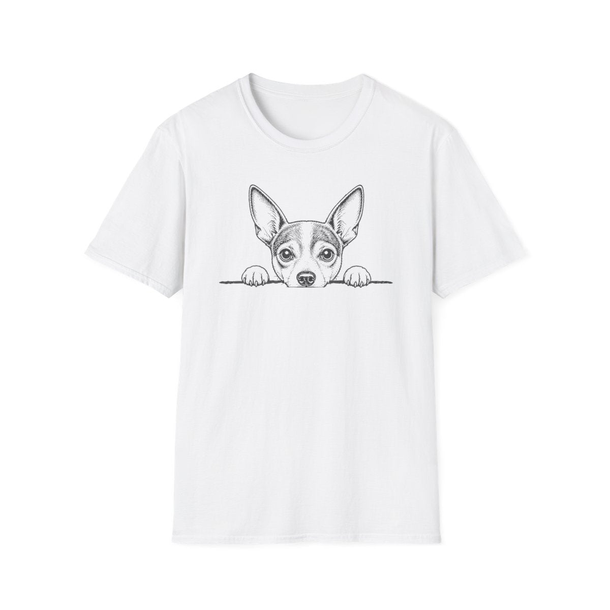 Peekaboo Rat Terrier Tee