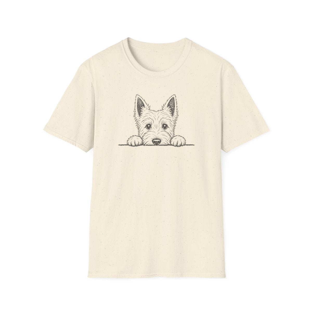 Peekaboo Scottish Terrier Tee