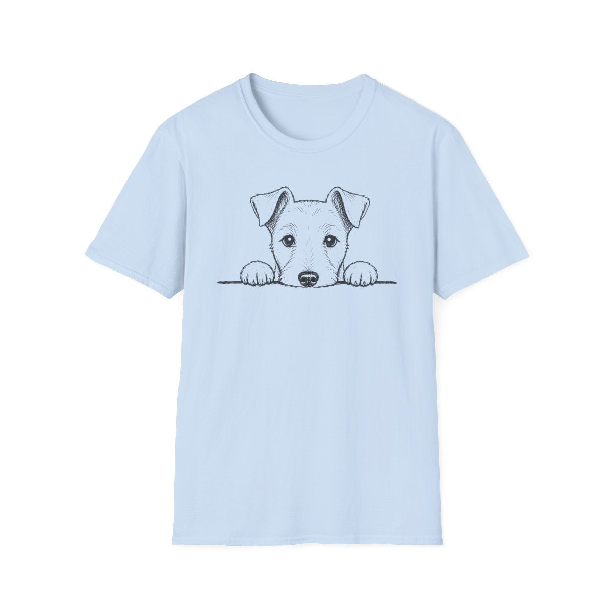 Peekaboo Smooth Fox Terrier Tee