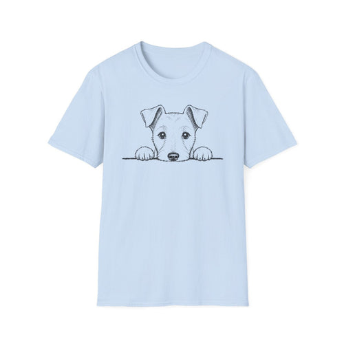 Peekaboo Smooth Fox Terrier Tee