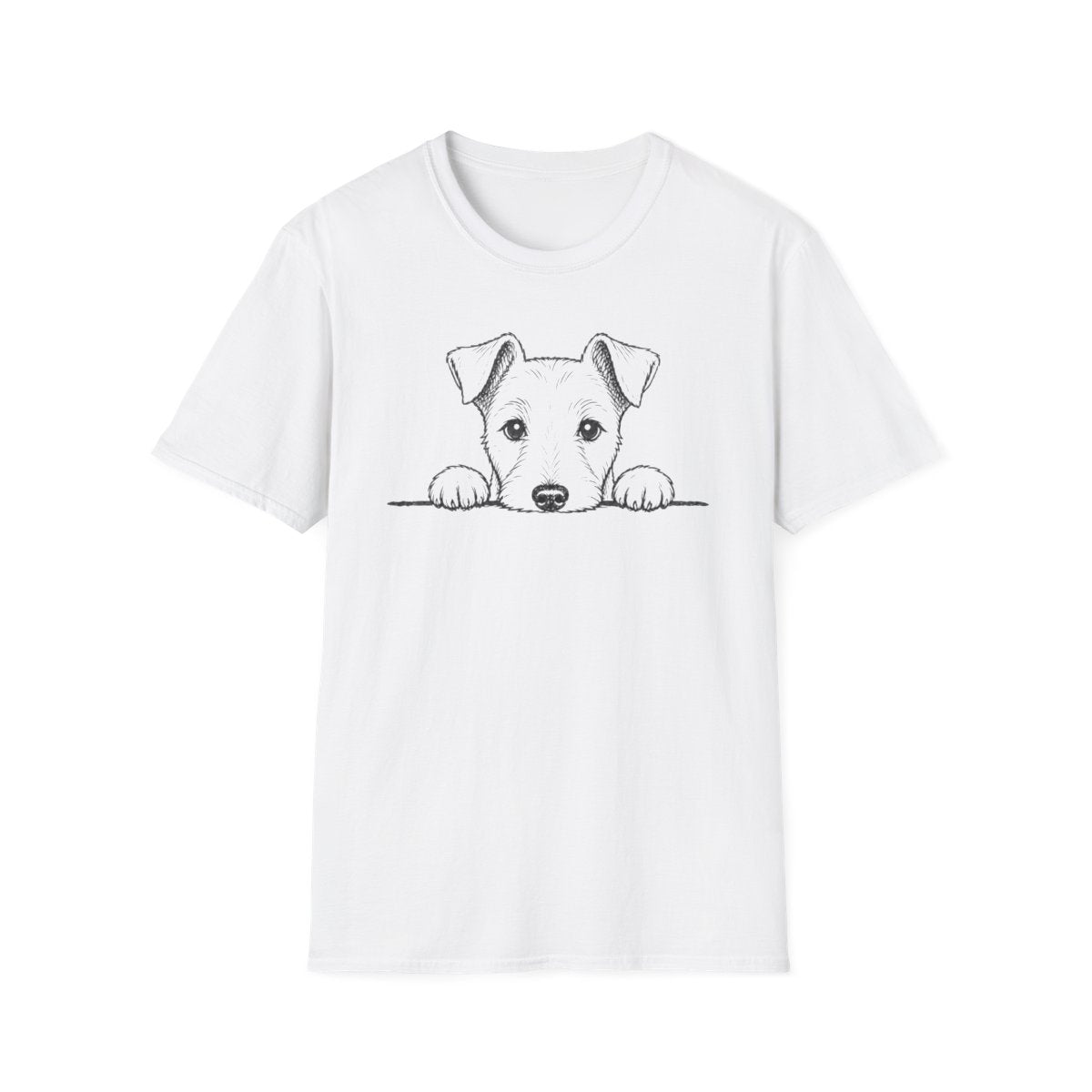 Peekaboo Smooth Fox Terrier Tee