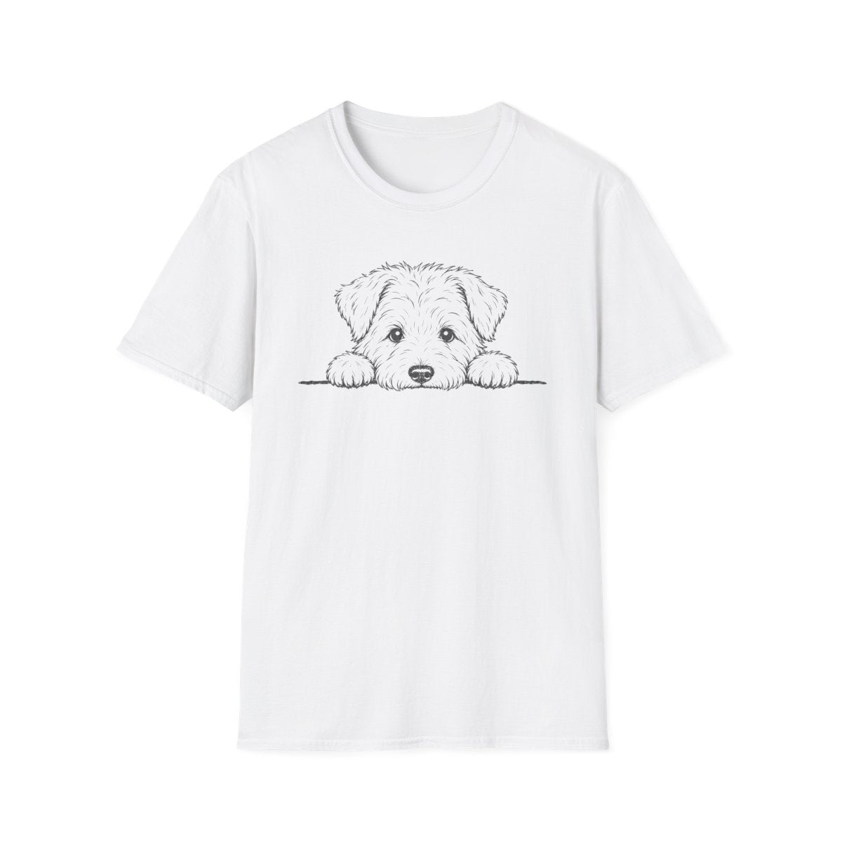 Peekaboo Soft Coated Wheaten Terrier Tee