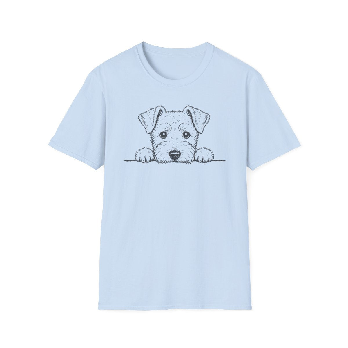 Peekaboo Welsh Terrier Tee