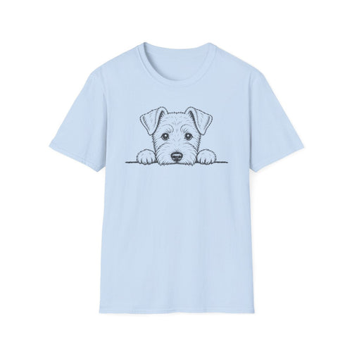 Peekaboo Welsh Terrier Tee
