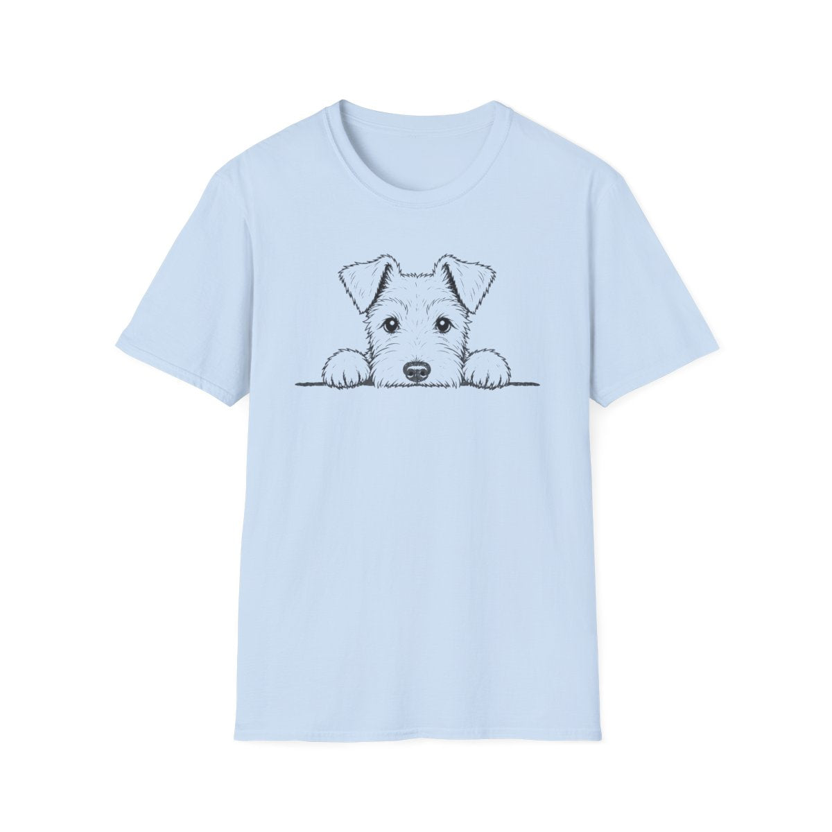 Peekaboo Wire Fox Terrier Tee