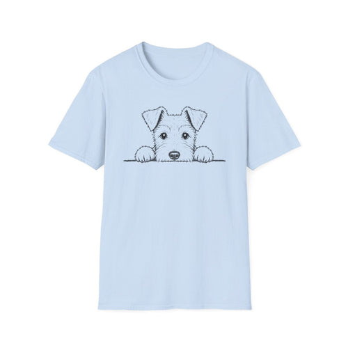 Peekaboo Wire Fox Terrier Tee